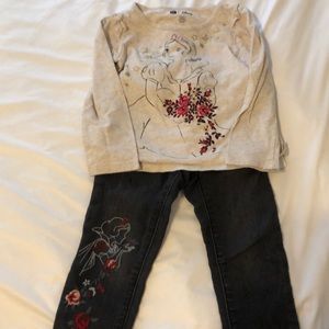 snow white matching set